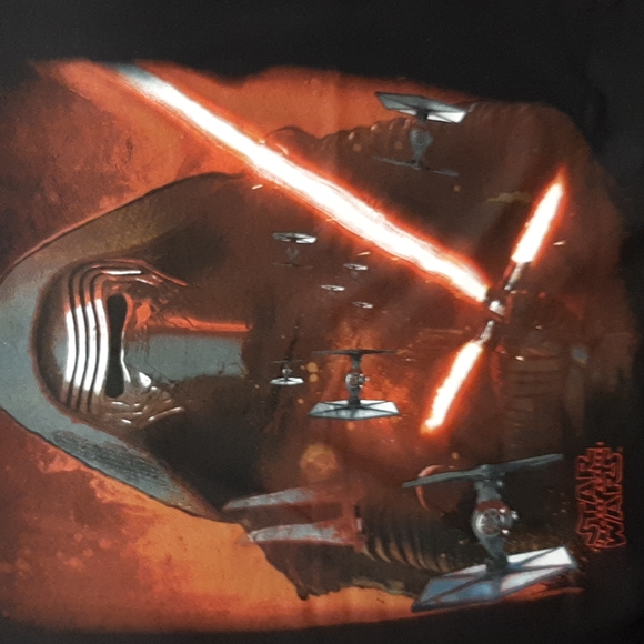 Men's New Star Wars Black Size XL T Shirt  with Tags - Picture 6 of 7